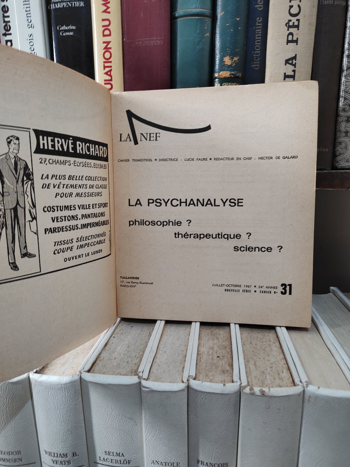 La psychanalyse : philosophie thérapeutique science