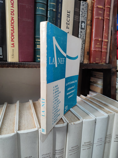 La psychanalyse : philosophie thérapeutique science