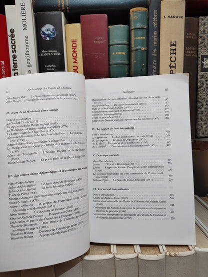 Laqueur - Anthologies des droits de l'Homme
