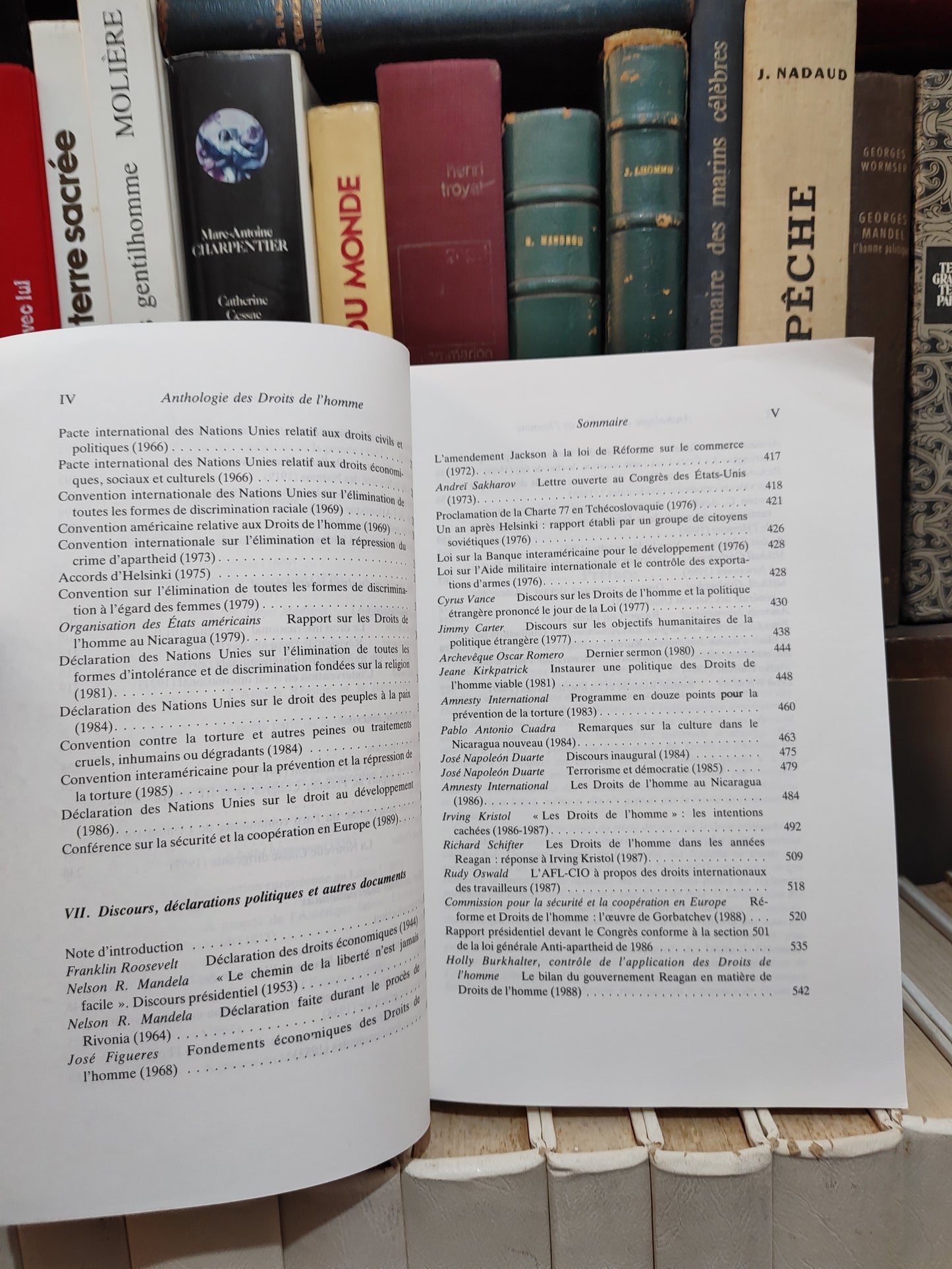 Laqueur - Anthologies des droits de l'Homme