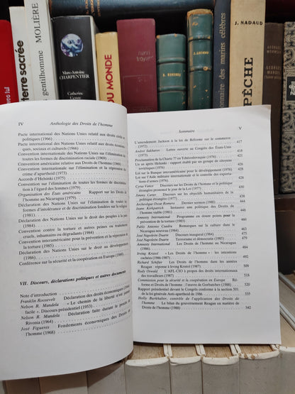 Laqueur - Anthologies des droits de l'Homme