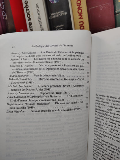Laqueur - Anthologies des droits de l'Homme