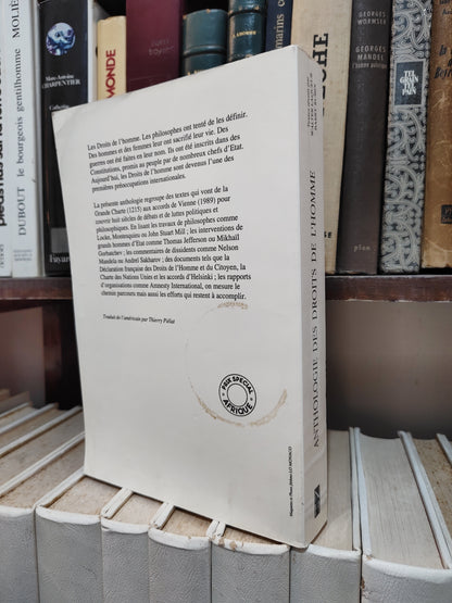 Laqueur - Anthologies des droits de l'Homme