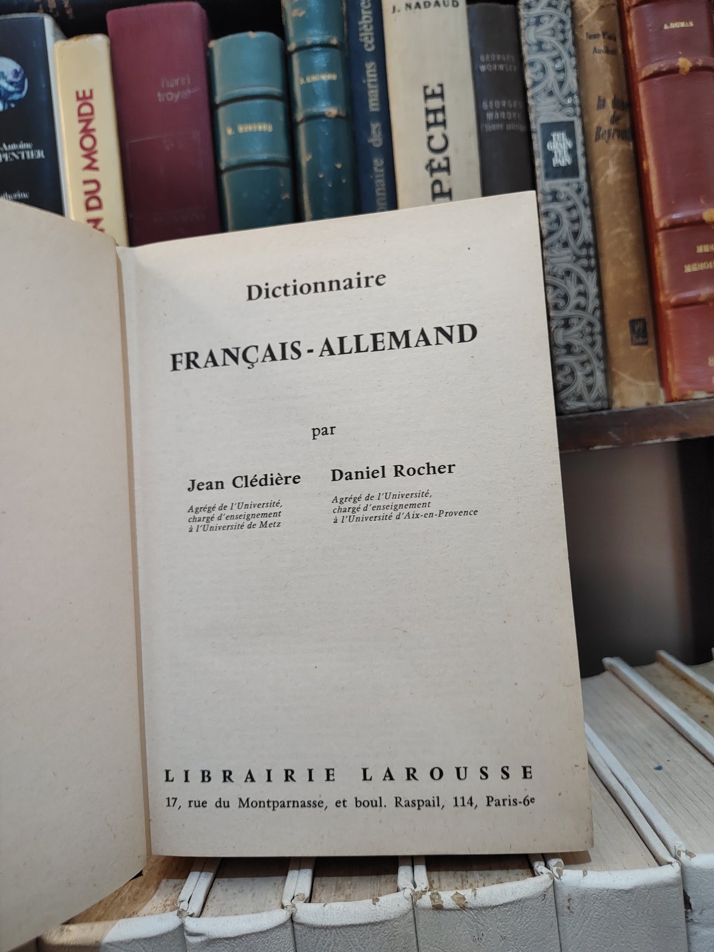 Larousse Français Allemand / Deutsh - Franzosisch
