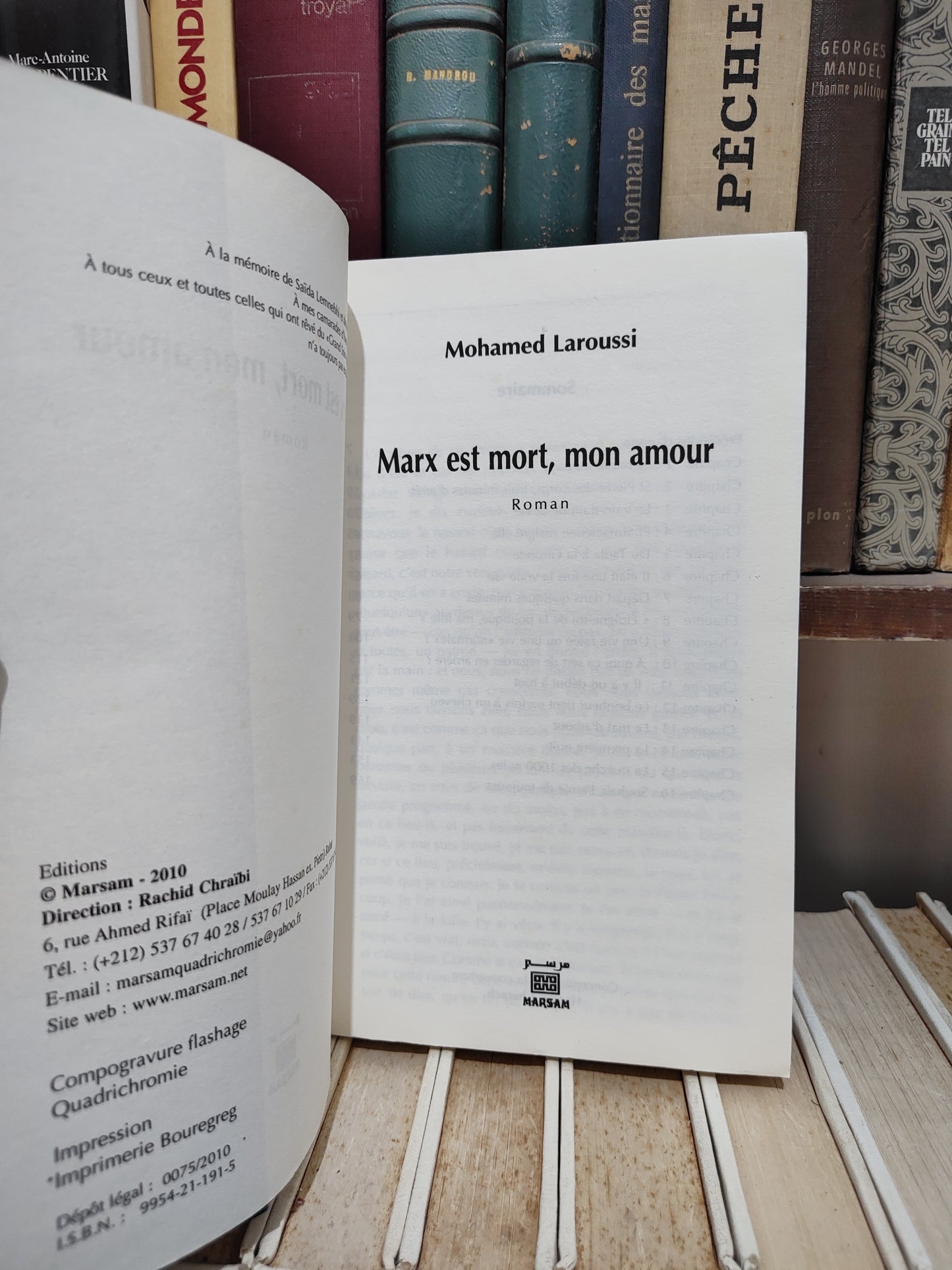 Laroussi - Marx est mort mort mon amour