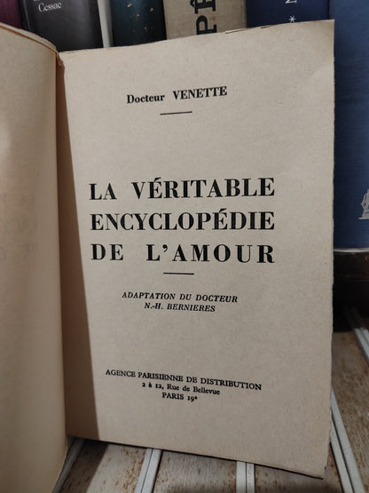 La véritable encyclopédie de l'amour physique