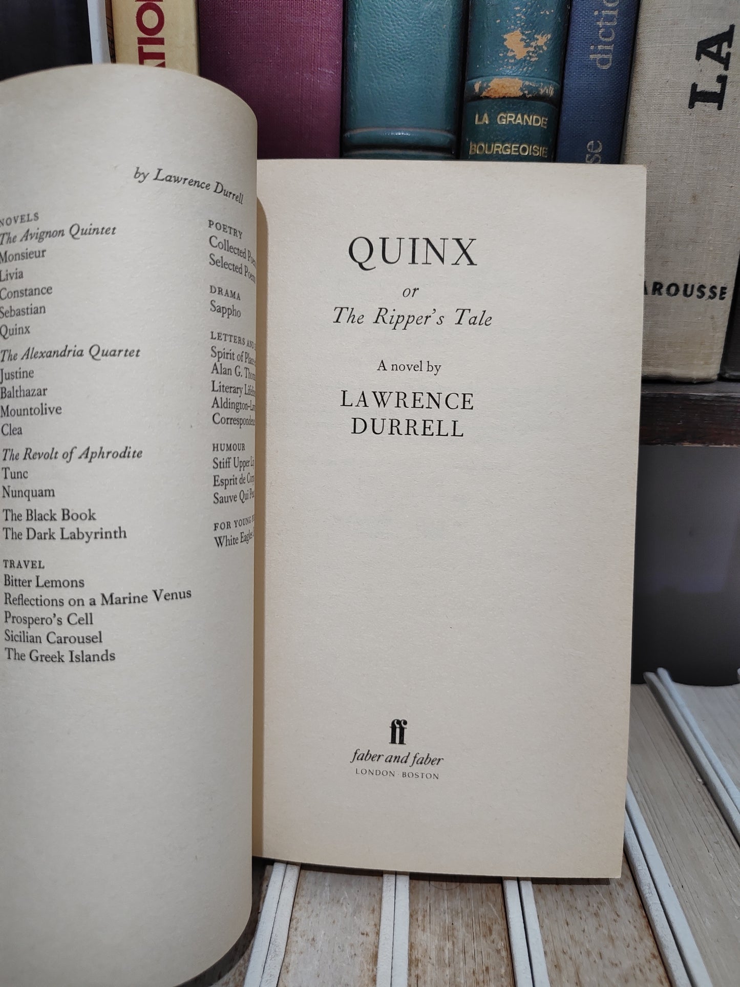 Lawrence - Quinx of The Ripper's Tale