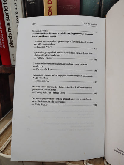 Lazaric - Coordination économique et apprentissage des firmes