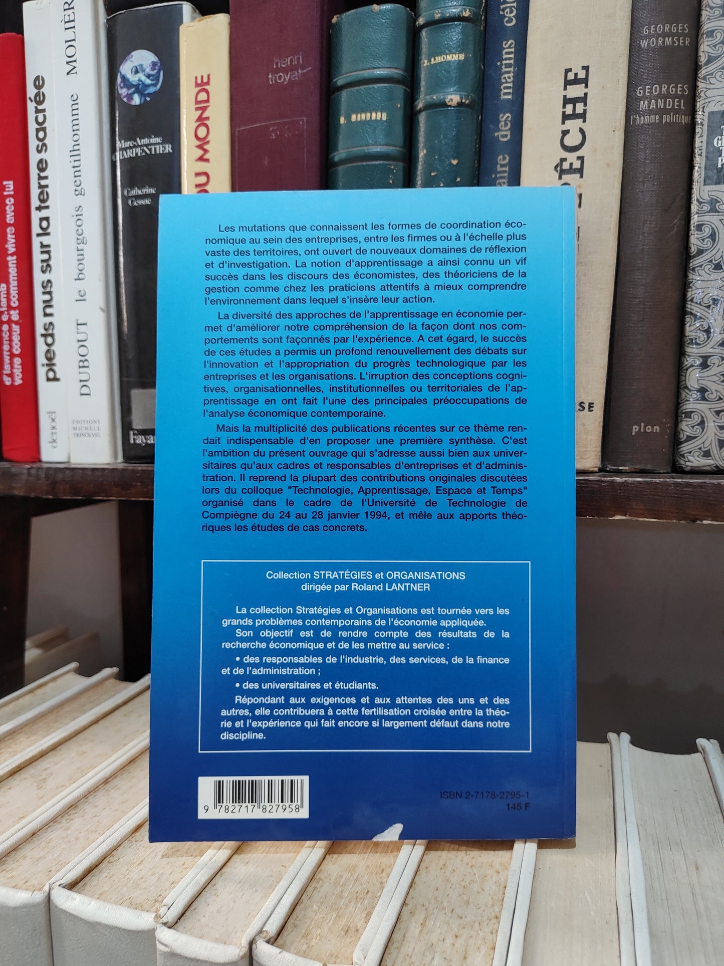 Lazaric - Coordination économique et apprentissage des firmes