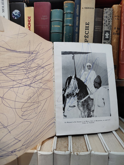 Le Maroc en Marche (Voir photos / contenu du livre intact )