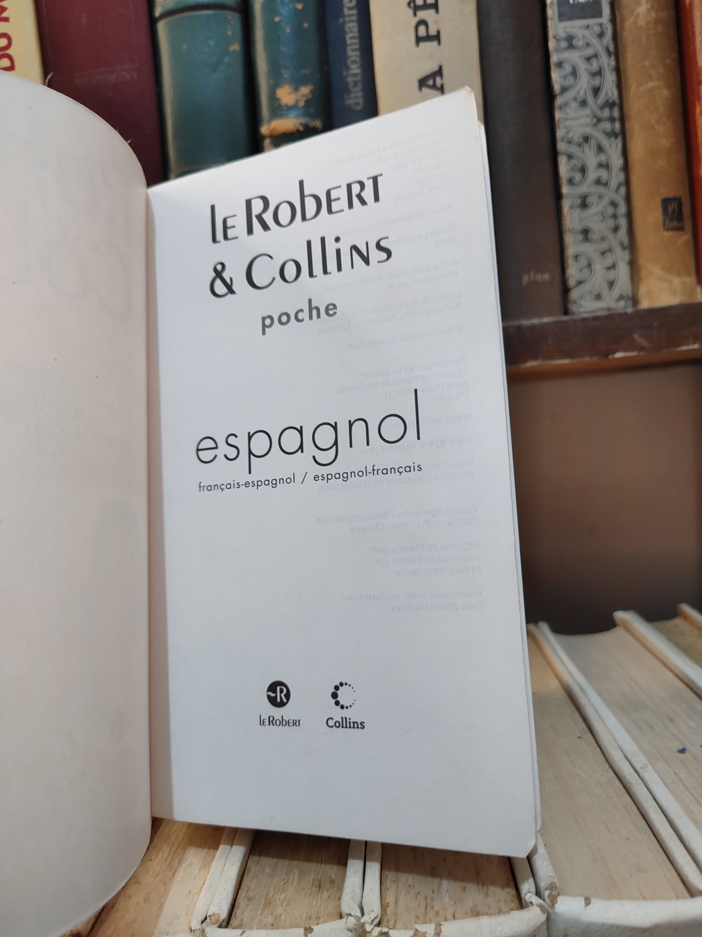 Le Robert et Collins Espagnole poche Français Espagnol / Espagnol Français
