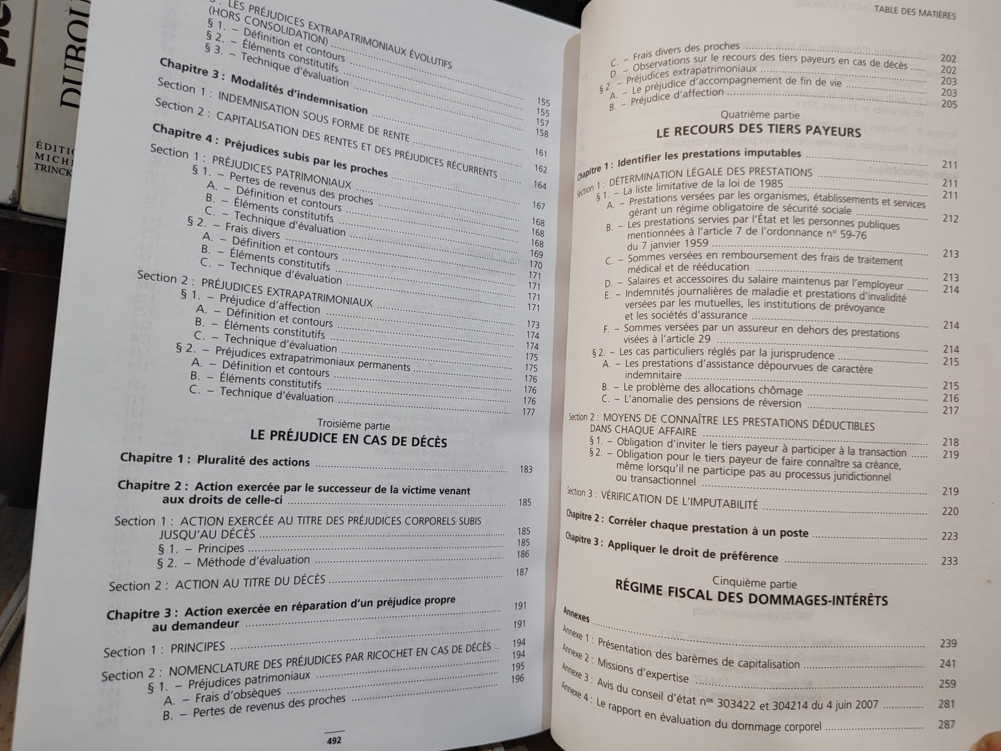 Le Roy - L'évaluation du préjudice corporel  Responsabilités et assurances