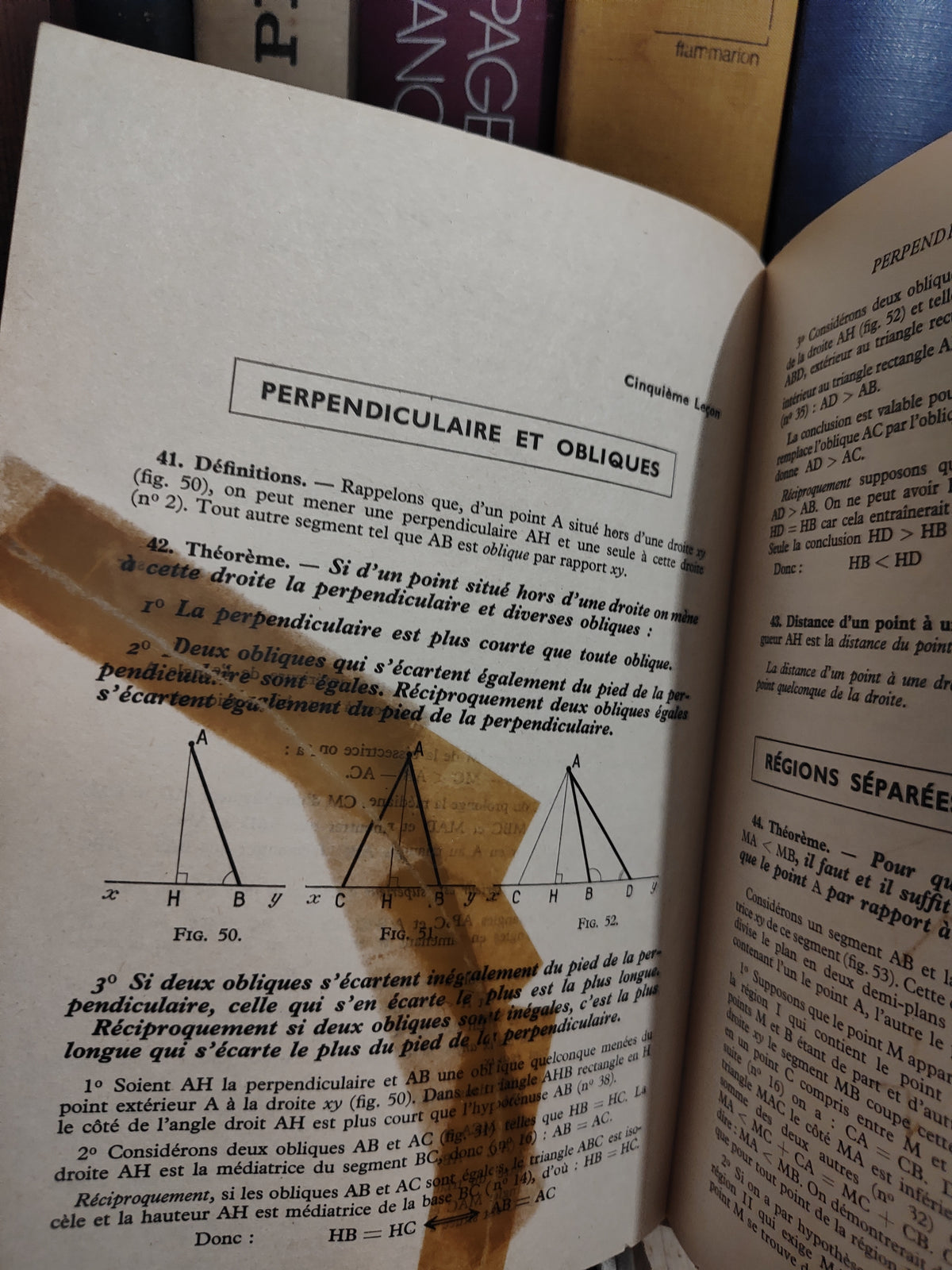 Lebossé - Arithmétique algèbre et géométrie (voir photo)