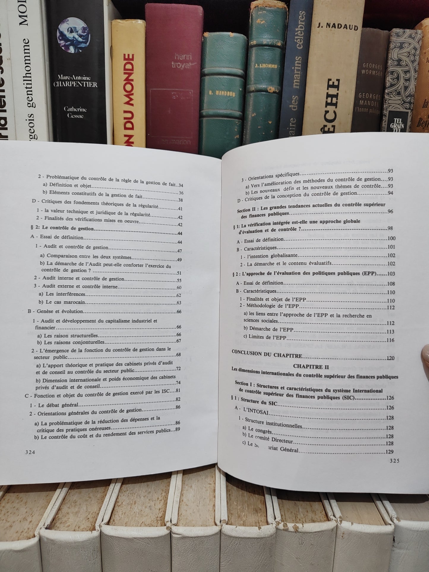 Le droit du contrôle supérieur des finances publiques au Maroc Tome 1