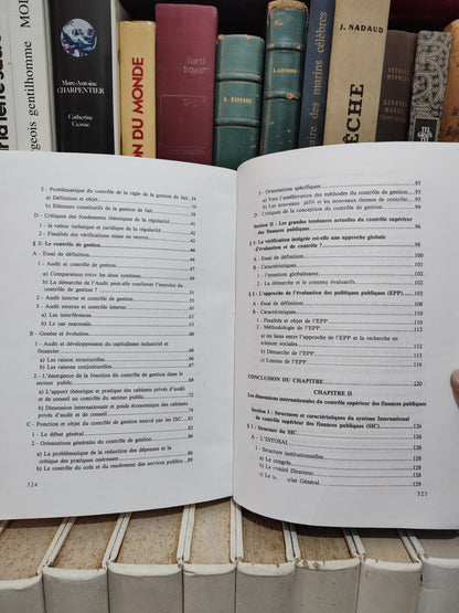 Le droit du contrôle supérieur des finances publiques au Maroc Tome 1
