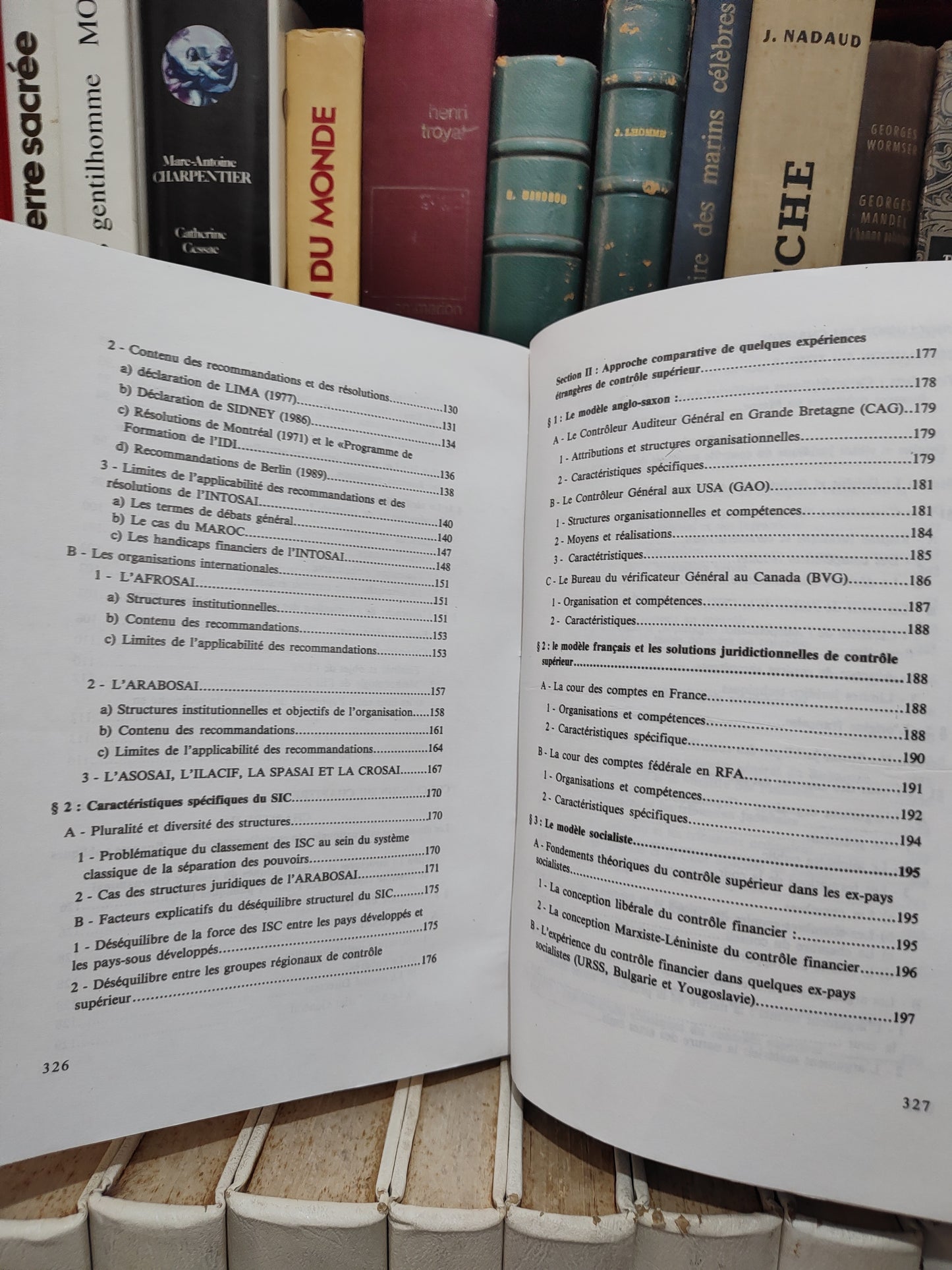 Le droit du contrôle supérieur des finances publiques au Maroc Tome 1