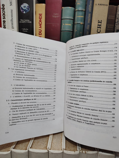 Le droit du contrôle supérieur des finances publiques au Maroc Tome 1
