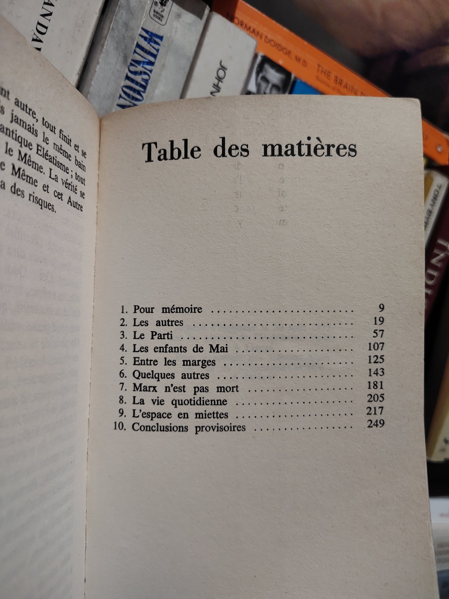 Lefebvre - Le temps des méprises