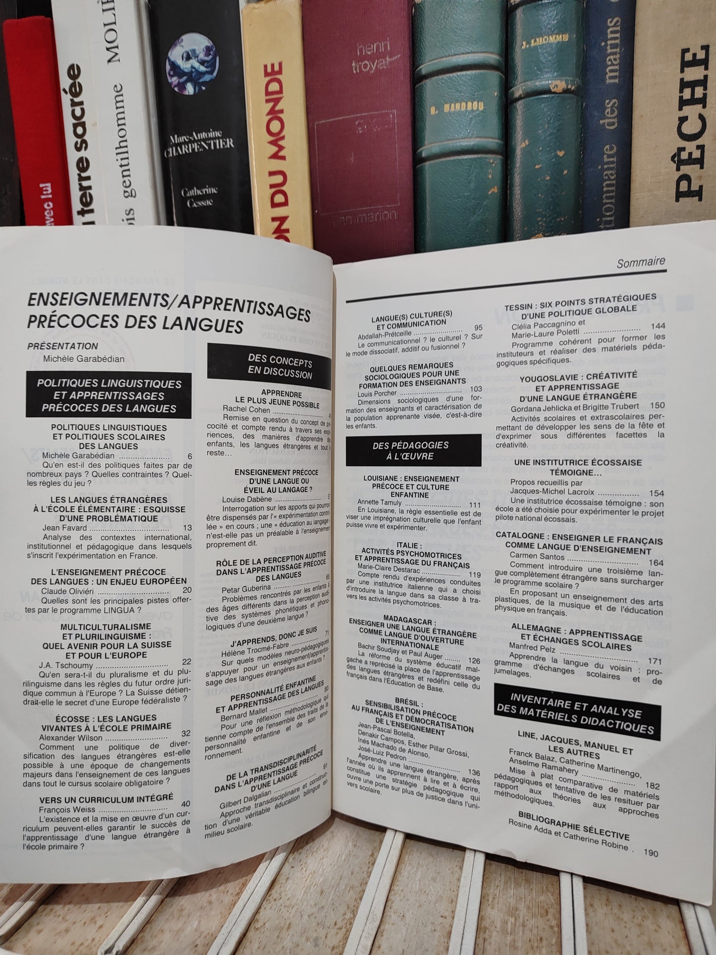Le français dans le monde : Enseignements / apprentissages précoces des langues