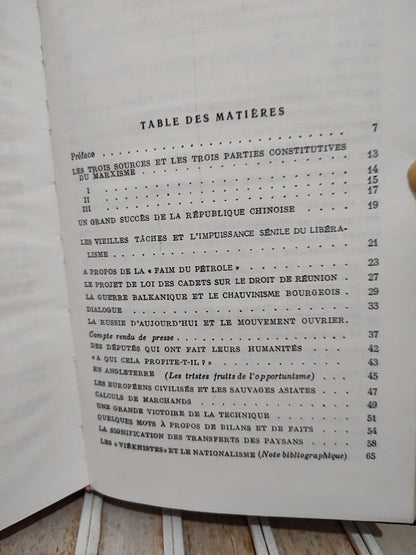Lénine Œuvres Tome 19