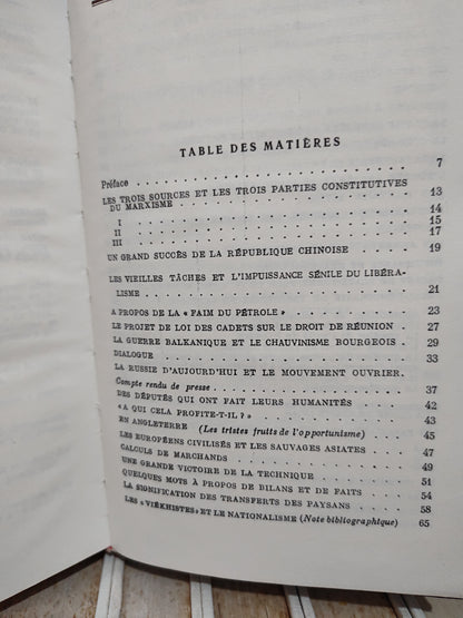 Lénine Œuvres Tome 19