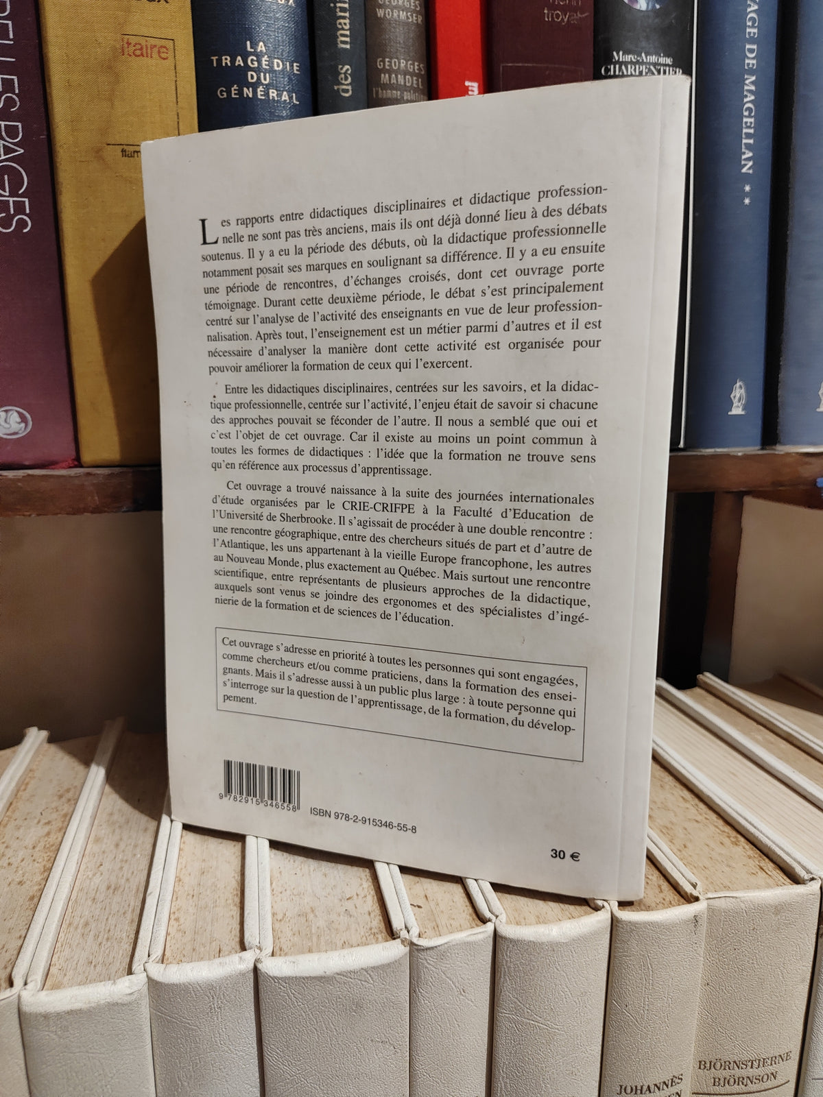 Lenoir - Didactique professionnelle et didactiques disciplinaires en débat