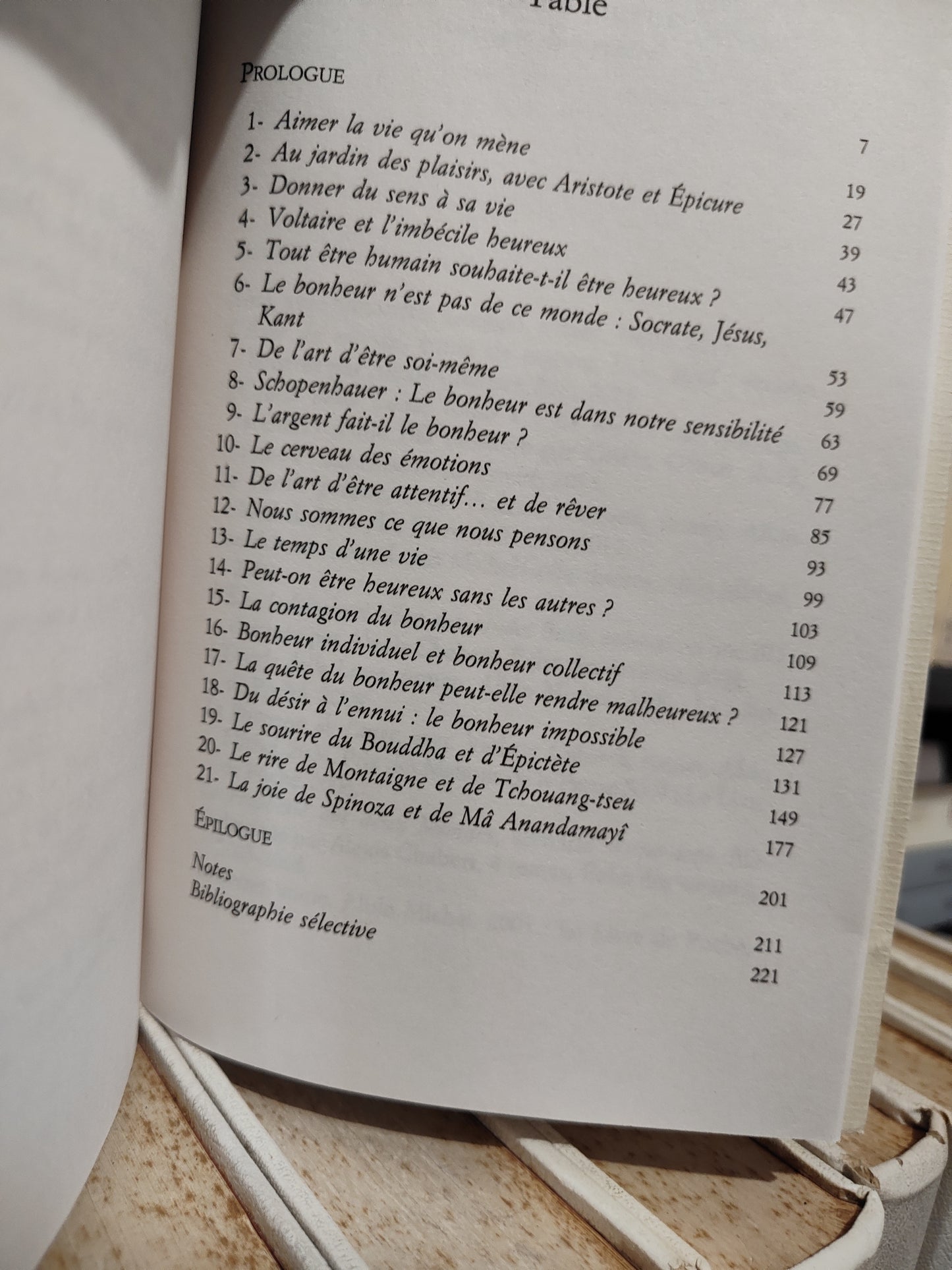 Lenoir - Du bonheur un voyage philosophique