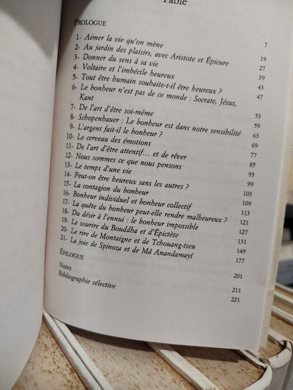 Lenoir - Du bonheur un voyage philosophique