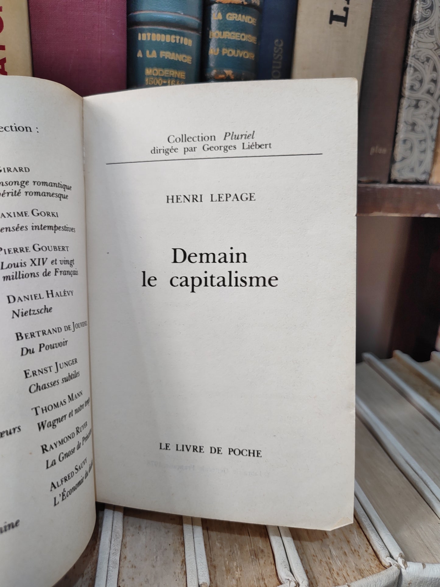 Lepage - Demain le capitalisme