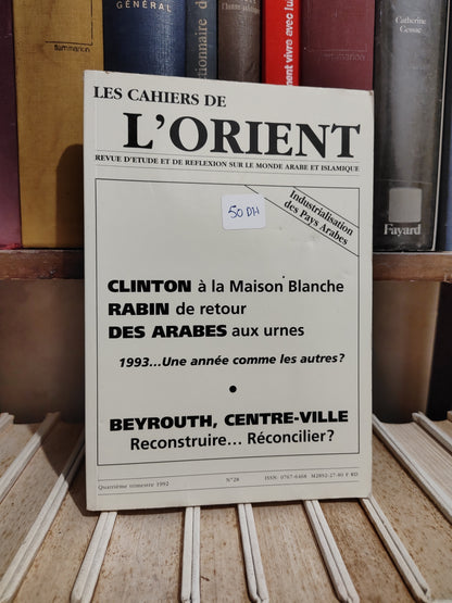 Les cahiers de l'orient N 28