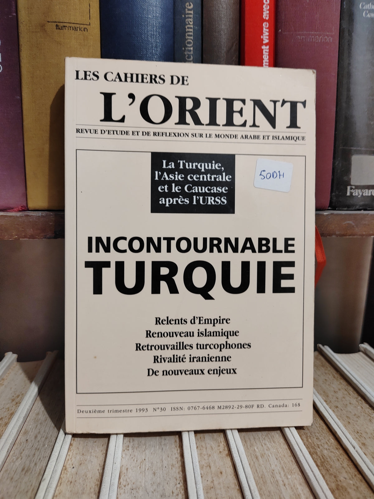 Les cahiers de l'orient N 30 Incontournable Turquie