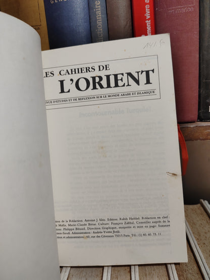 Les cahiers de l'orient N 30 Incontournable Turquie