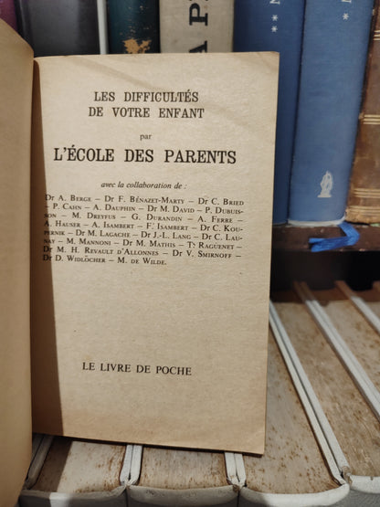 Les difficultés de votre enfant