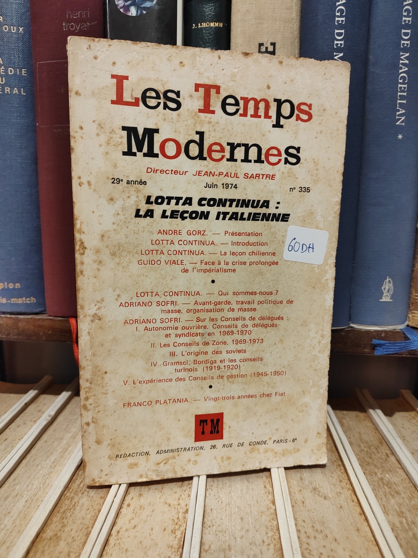 Les temps moderne N335
