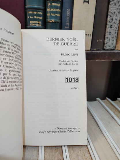 Levi - Dernier Noel de guerre