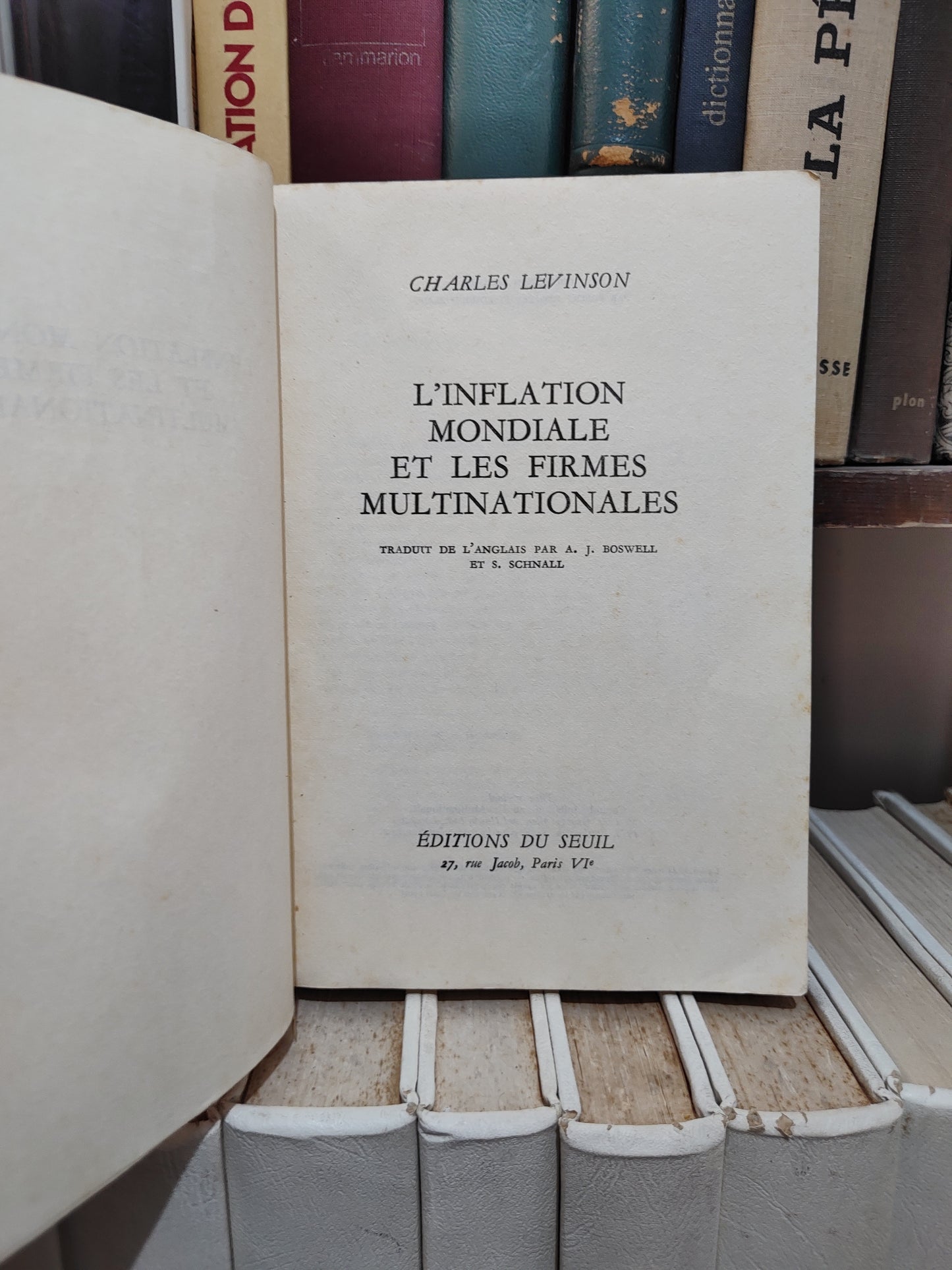 Levinson - L'inflation mondiale et le firmes multinationales :