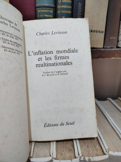 Levinson - L'inflation mondiale et les firmes multinationales