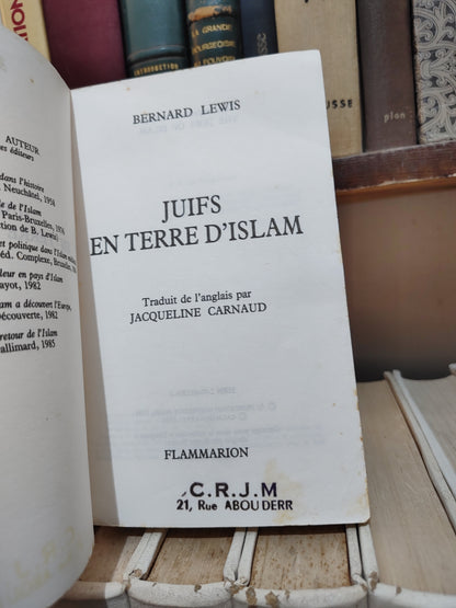 Lewis - Juifs en terre d'Islam