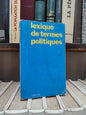 Lexique de termes politiques