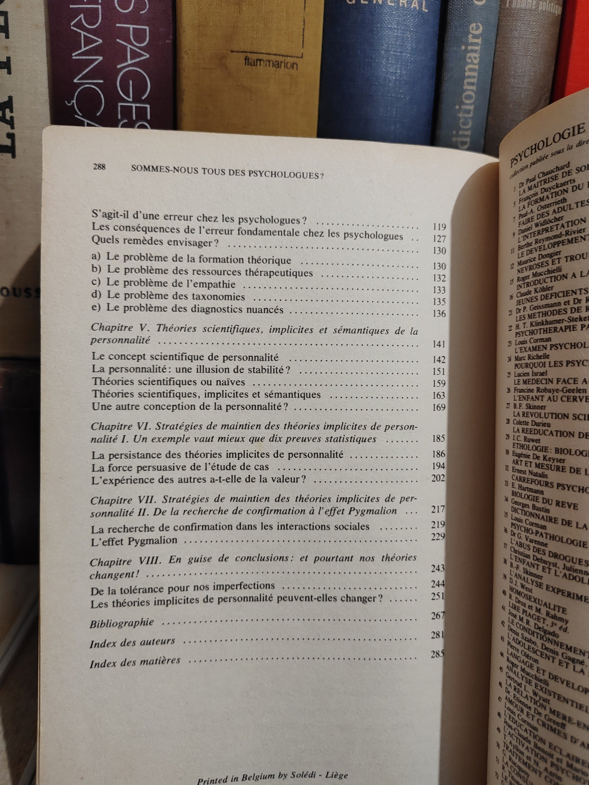 Leyens - Somme nous tous des psychologues ?
