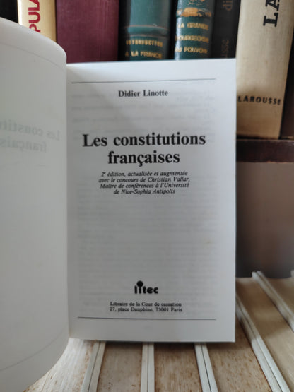 Linotte - Les constitutions français