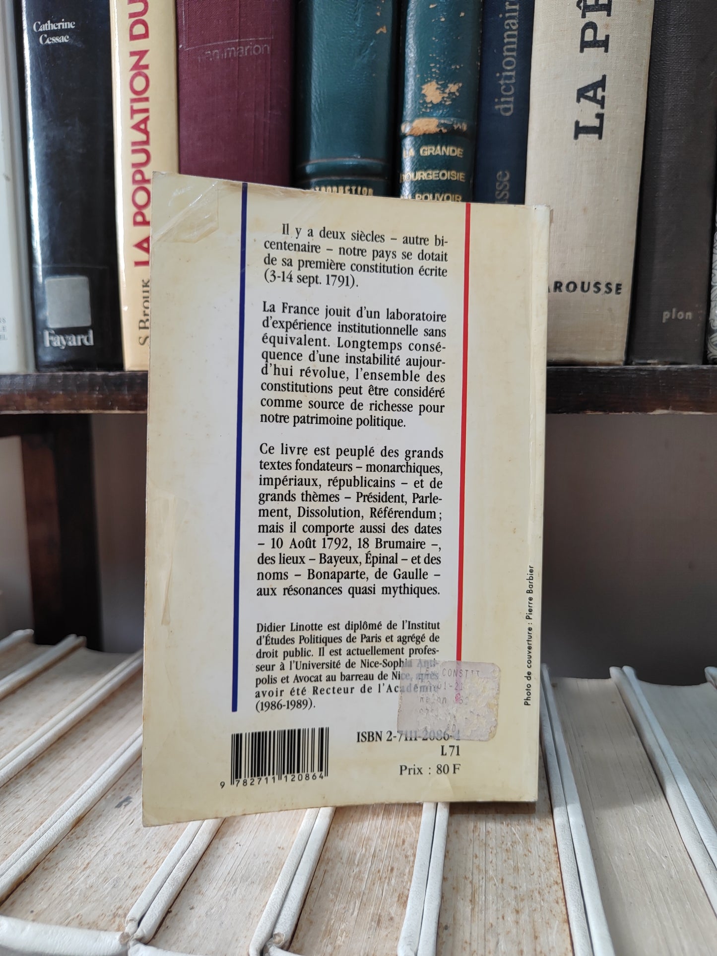 Linotte - Les constitutions français