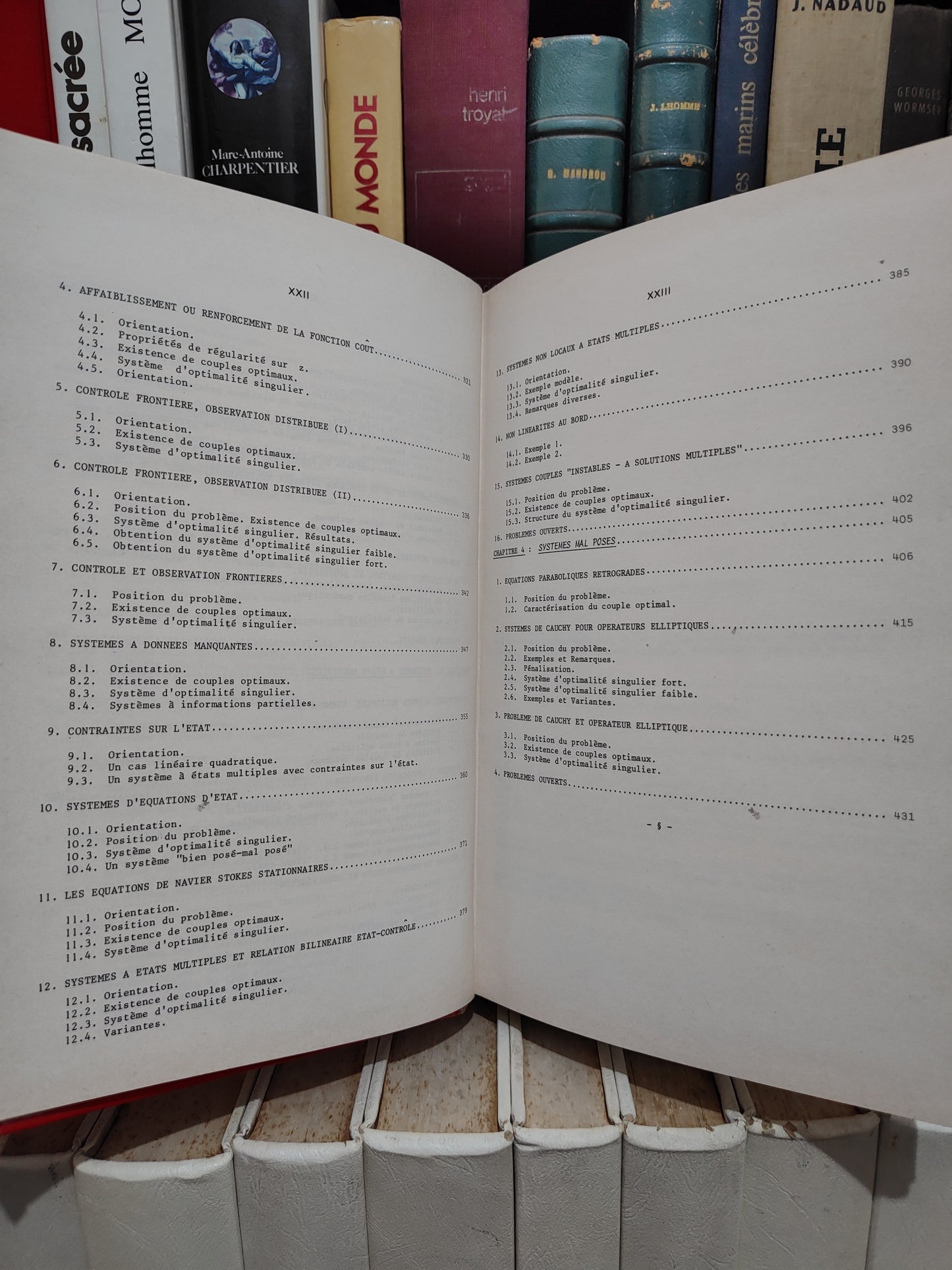 Lions - Contrôle des systèmes distribués singuliers ; Méthodes mathématiques de l'informatique