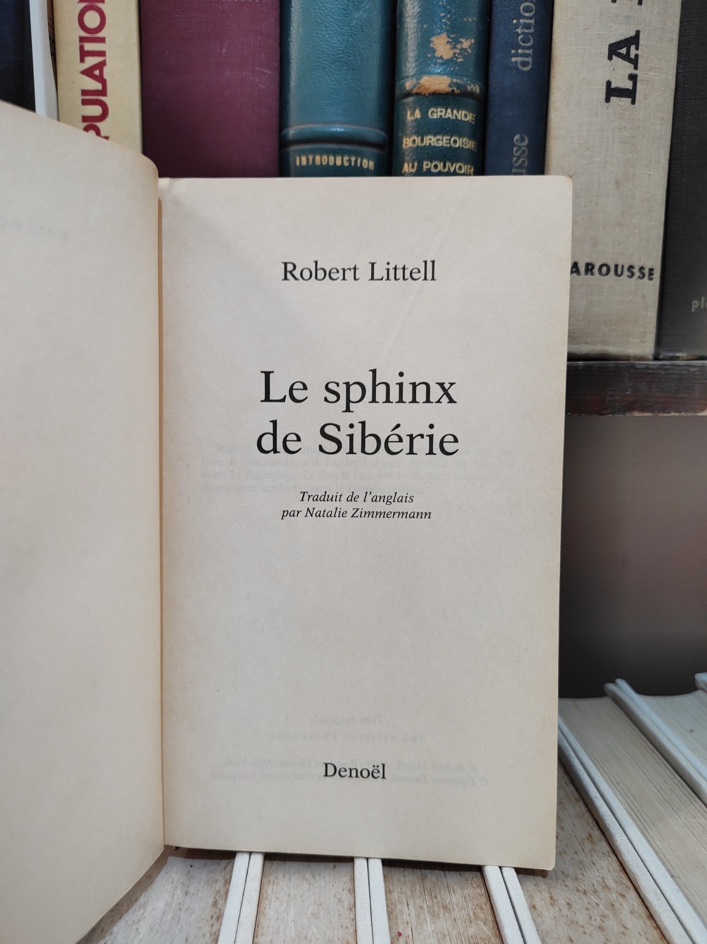 Littell - Le sphinx de Sibérie