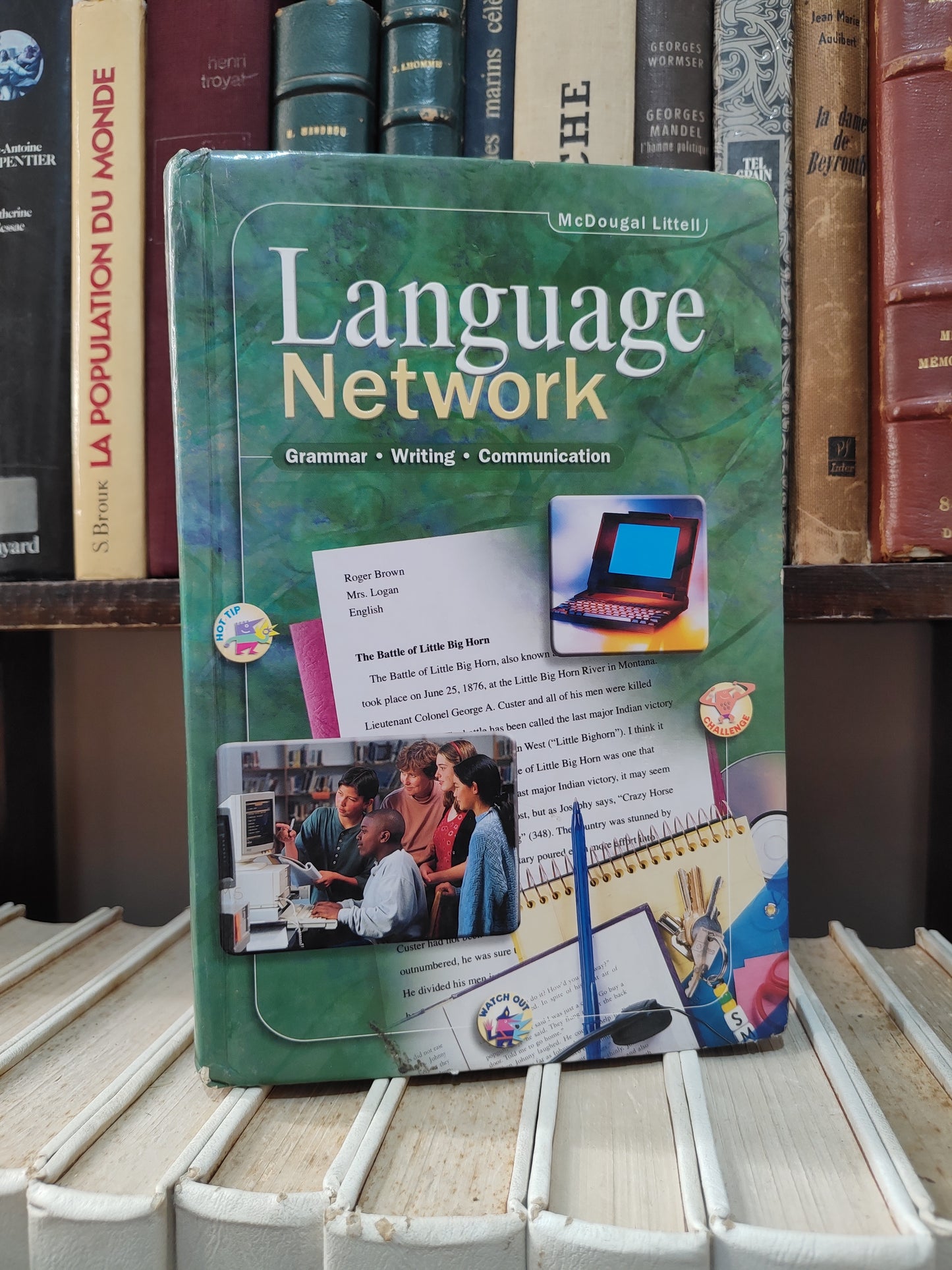 Littell - language Network  Grammar Writing communication