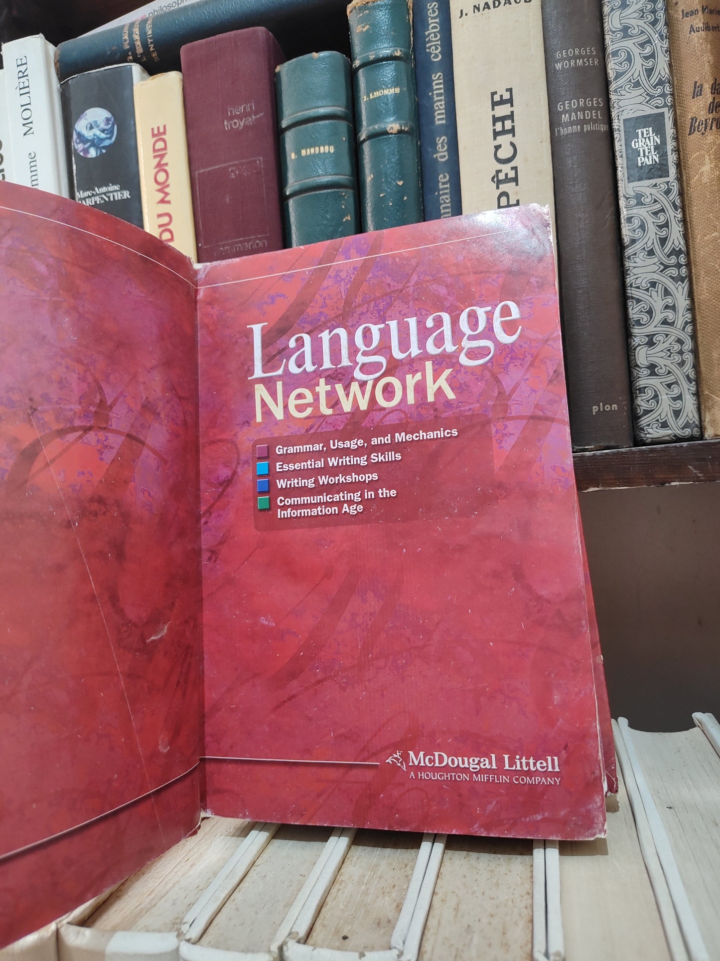 Littell - language Network : Grammar Writing communication