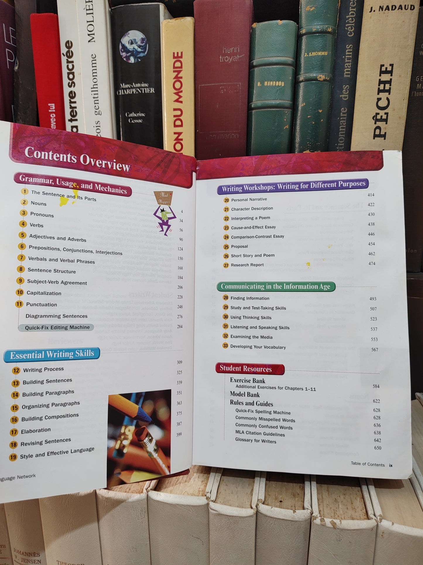 Littell - language Network : Grammar Writing communication