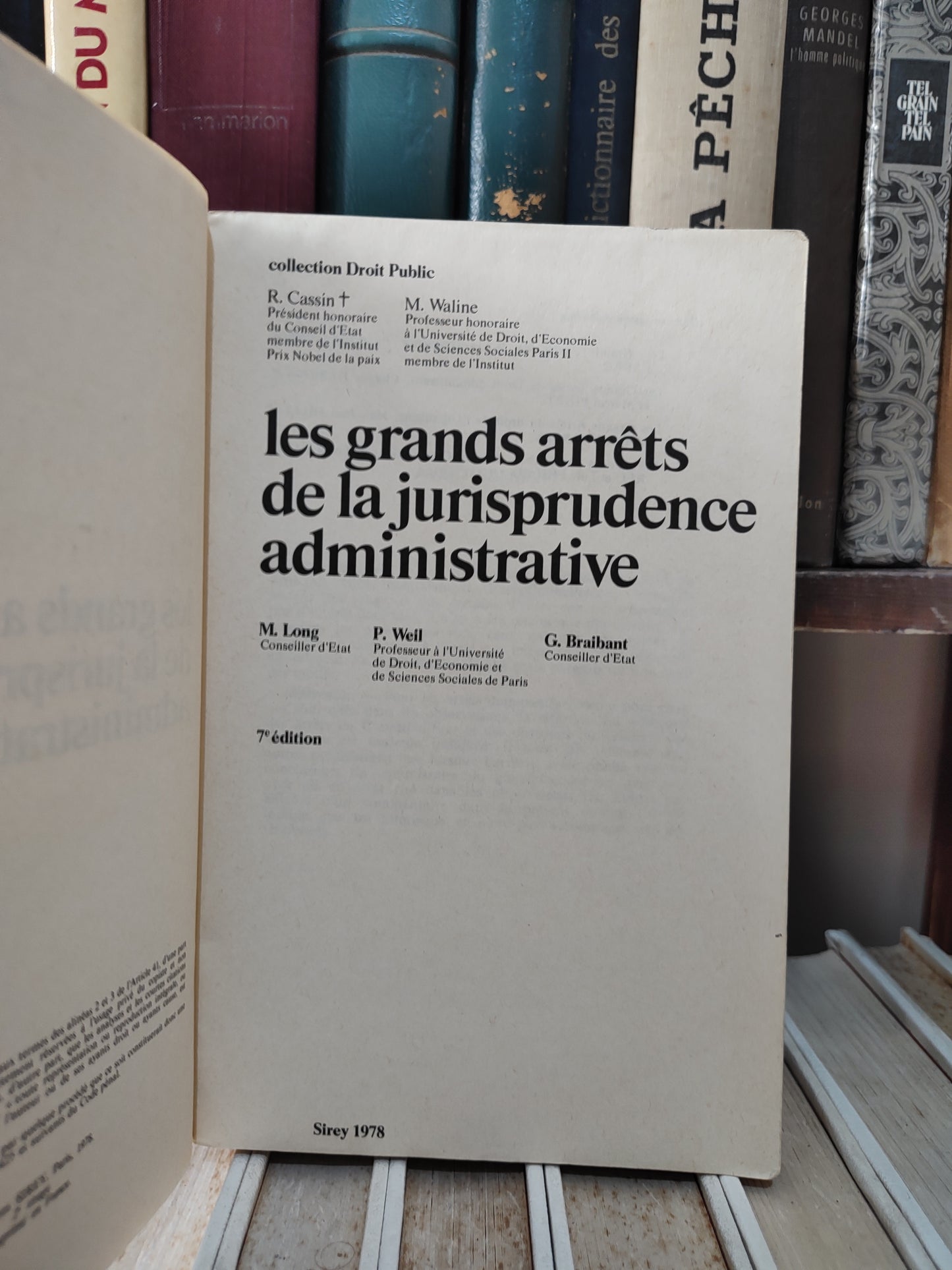 Long - Les grands arrêts de la jurisprudence administrative