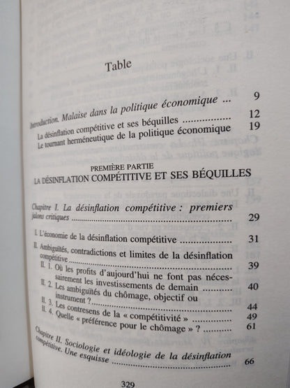 Lordon - Les quadratures de la politique économique