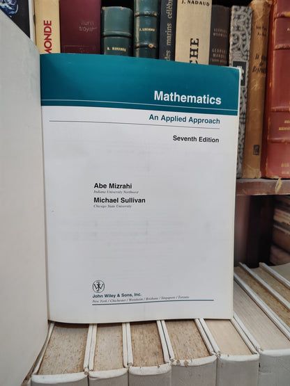MIzrahi - Mathematics an Applied Approch 7 edition